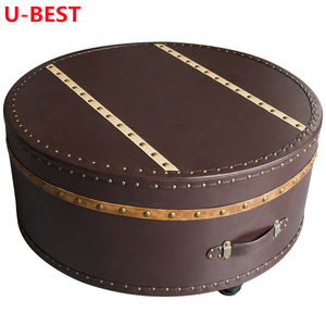 Mesa Auxiliar de Estilo Antiguo U-best, Mesa de Centro para Sofá, Mesa de Noche, Mesa de Té, Muebles para Sala de Estar - Product Image 5