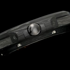 Montre automatique pour homme de luxe haut de gamme avec cadran vert forêt en fibre de carbone, <span class=keywords><strong>mouvement</strong></span> résistant aux chocs, étanche, bracelet - Product Image 3