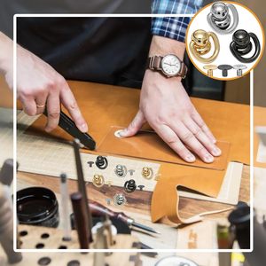 Remaches de latón con bola, remaches de latón para bolsos, para bricolaje, cuero, cuellos, cinturones, bolsos de mano, vaqueros, etc. - Product Image 3