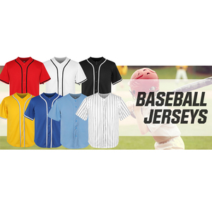 Maillot de softball respirant en maille de qualité supérieure pour homme, grande taille, avec nom d'équipe imprimé par <span class=keywords><strong>transfert</strong></span> thermique et patch brodé - Product Image 3
