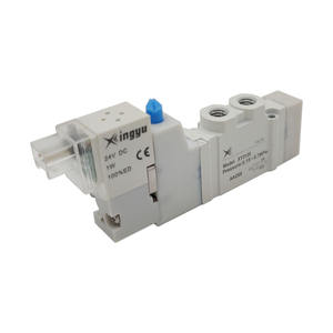 SY-Ventil mit geringer Leistung XY3120A 5/2 Wege 0,7 MPa M5-Anschluss NC 1,0 MPa 10mm vor gesteuerte pneumatische Luft magnetventile 24Volt 1W 100% ED - Product Image 1