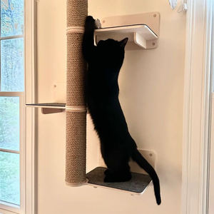 Modern <span class=keywords><strong>Cat</strong></span> Wall Mounted Play Furniture Scratcher <span class=keywords><strong>Cat</strong></span> Climbing Frame Shelf <span class=keywords><strong>Tree</strong></span> Tower - Product Image 5