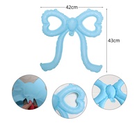 Nouveaux Ballons en Latex Mat Effet Feuille (Uniques) pour Fête d'Anniversaire Thème Nœud, Baby Shower, Décoration de Fête Fille
