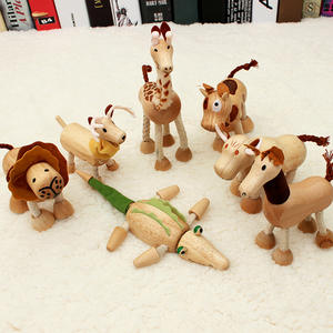 2023 animali carini in <span class=keywords><strong>legno</strong></span> Emulation <span class=keywords><strong>di</strong></span> <span class=keywords><strong>bambole</strong></span> modelli <span class=keywords><strong>di</strong></span> animali Baby Kids Learning Toys figurine <span class=keywords><strong>di</strong></span> animali <span class=keywords><strong>bambole</strong></span> rispettose dell'ambiente - Product Image 4