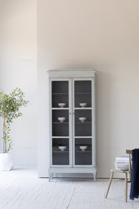 Armoire de rangement minimaliste moderne <span class=keywords><strong>en</strong></span> bois massif <span class=keywords><strong>Vitrine</strong></span> <span class=keywords><strong>en</strong></span> bois avec verre pour salle à manger Hôtel Hall Utilisation Salon <span class=keywords><strong>Vitrine</strong></span> - Product Image 2