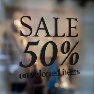 สติกเกอร์ตัวอักษรไวนิลกันน้ำไดคัตกันน้ำป้ายส่งเสริมการขายสำหรับการสร้างแบรนด์ธุรกิจและการตลาด - Product Image 1