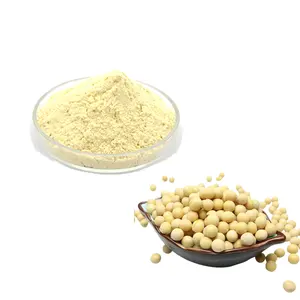 Extrait de soja fermenté naturel farine d'extraction de soja poudre d'extrait de soja soyasaponine