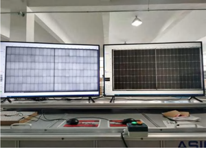 Panel Solar Monocristalino de Silicio Bifacial HJT de Alta Eficiencia (23.8%), Tipo N, Media Celda, Doble Vidrio, 385-405W - Product Image 2