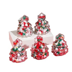 Jouet Squishy en TPR Maltose Arbre de Noël Lumineux dans le Noir, à Rebond Lent, Super Extensible, Anti-Stress, Outil de Décompression, pour Enfants de 5 à 7 Ans - Product Image 1