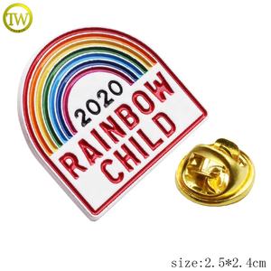 Aangepaste Metalen Stropdas Clips Regenboog Kleur Legering Stropdas Sluiting/Broche Pin/Tie Bar Promotie - Product Image 2