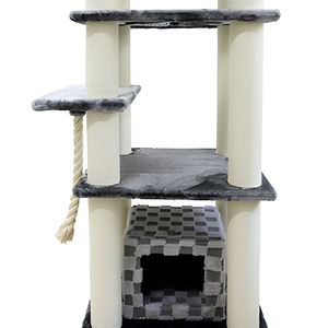 Ultimate Circle Sratch Post Sisal Cat Tree Productos <span class=keywords><strong>Para</strong></span> <span class=keywords><strong>Gatos</strong></span> Wood Scraper Tree Pet Houses <span class=keywords><strong>para</strong></span> <span class=keywords><strong>gatos</strong></span> - Product Image 3