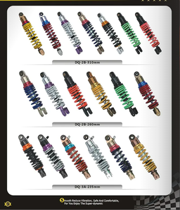 Stoßdämpferfeder für Motorrad Roller ATV Hinterradaufhängung Langlebiges Stahlmaterial Feder für Stoßdämpfer Auto - Product Image 2