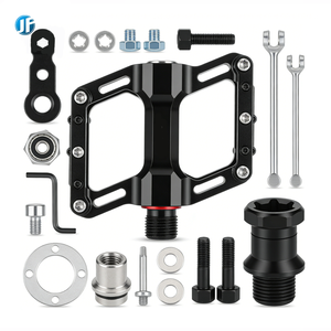 एल्यूमीनियम मिश्र धातु सीएनसी साइकिल पेडल, एंटी-स्लिप मल्टी-फंक्शनल प्लेटफॉर्म पेडल, साइकिल एक्सेसरीज - Product Image 1