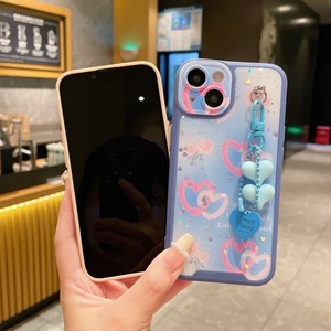 Funda para <span class=keywords><strong>iPhone</strong></span> 16 15 14 Pro Max - Carcasa con Cordón de Corazón Lindo - Protector de Silicona Antigolpes - Product Image 6