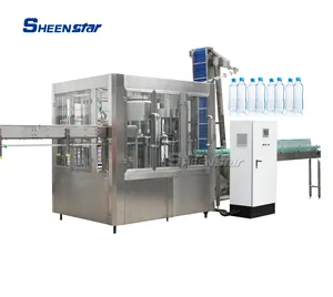 Hot Sale 5000bph Factory Price Automatic Filling Drinking Pure Mineral Plastic Small Bottle Water Making Machine