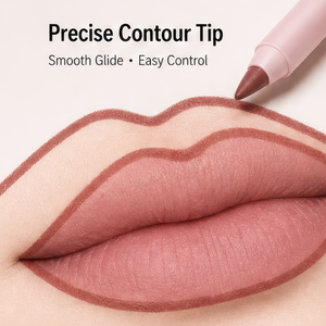 Crayon à lèvres hydratant et gloss à lèvres longue tenue, effet naturel, avec logo personnalisé, haute qualité - Product Image 2