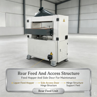 Raboteuse électrique automatique à levage pour le travail du bois, machine à raboter le bois d'un seul côté pour la fabrication de meubles