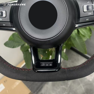 พวงมาลัยอัลคันทาร่าขายตรงจากโรงงาน สำหรับรถยนต์ Volkswagen Golf MK7 MK7.5 GTI R Scirocco Passat CC <span class=keywords><strong>Jetta</strong></span> Polo GTS GTI <span class=keywords><strong>TDI</strong></span> TSI - Product Image 4