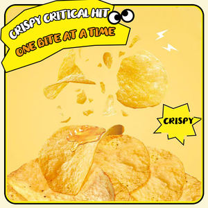 Nouvelles chips de pommes de terre croustillantes au goût de tomate, idéales pour les sorties rapides, le camping et les excursions - Product Image 3