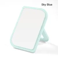 Miroir de table moderne et simple, pliable, design créatif, décoratif pour dortoir, voyage, maquillage, cosmétique, beauté
