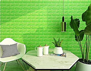 Plastic Vel 3d Pe Foam Blokken Wallpapers/Muur Coating