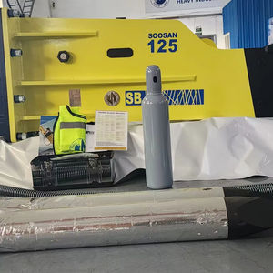 SOOSAN SB125 Excavadora tipo caja a gran escala Accesorios de martillos hidráulicos Garantía de 1 año con cincel de repuesto gratis incluido - Product Image 1