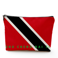 Sac à cosmétiques pour femme avec drapeau de Saipan, sac de maquillage mignon pour sac à main, sac de voyage pour articles de toilette et maquillage