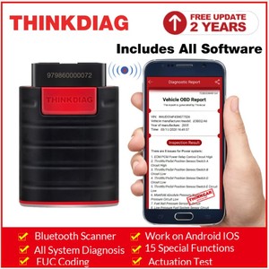 Thinkdiag - 1 an de logiciels et services de réinitialisation gratuits pour tous les fabricants - Outil de diagnostic OBD2 pour Android/iOS - Product Image 2