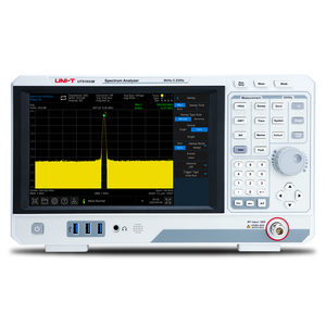 เครื่องวิเคราะห์สัญญาณ/สเปกตรัม UNI-T UTS1015B ช่วงความถี่ 9kHz~1.5GHz เสียงรบกวนเฟส -98dBc/Hz ที่ 10kHz DANL -161dBm - Product Image 2
