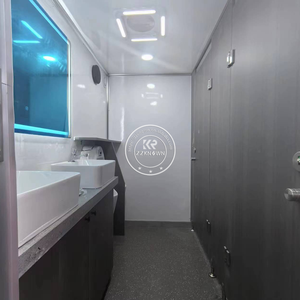 Toilettes et douches de luxe 2025, remorque de salle de bain extérieure, toilettes mobiles portables pour personnes handicapées - Product Image 1