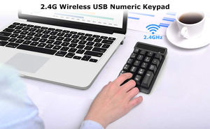 Nuevo <span class=keywords><strong>teclado</strong></span> numérico 19 teclas 2,4g mejor <span class=keywords><strong>teclado</strong></span> inalámbrico para banco personalizar Color pequeño Stock calculadora <span class=keywords><strong>Keychron</strong></span> - Product Image 2