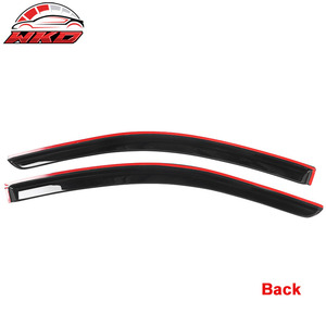 Convient pour Honda Accord Coupé 13-17, visières latérales en acrylique, protection contre le soleil et la pluie, ensemble de 2 pièces - Product Image 5