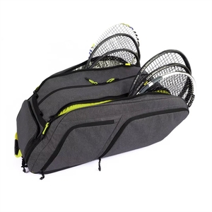Bolsas de Alta Calidad para Raquetas de Pádel, Mochilas Vintage para Deportes de Viaje, Bádminton y Tenis con Compartimento para Zapatos y Bolsillo Refrigerador - Product Image 1