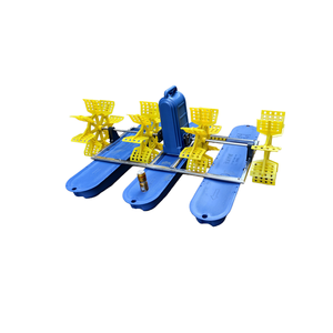 L'aérateur de roue <span class=keywords><strong>d</strong></span>'<span class=keywords><strong>eau</strong></span> à 4 pales 2hp1.5kw est utilisé <span class=keywords><strong>pour</strong></span> l'oxygénation et l'aquaculture dans les étangs à crevettes - Product Image 1