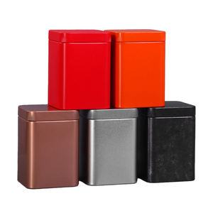 定制方形印刷铁盒金属包装盒用于茶叶、藏红花、圣诞饼干等批发铁盒礼品盒包装金属 - Product Image 5