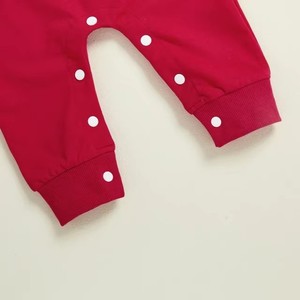 Mono de Algodón de Manga Larga con Diseño Navideño de Santa Claus para Bebés Recién Nacidos, <span class=keywords><strong>Ropa</strong></span> de Bebé para el Primer Navidad - Product Image 3