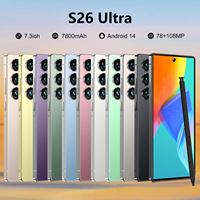 Smartphone S26 Ultra Original 22 Go + 1 To Android 14.0 5G & GSM – Téléphone Mobile de Jeu Intelligent à Succès Commercial