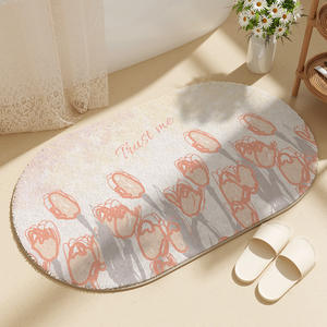 Tapis de bain antidérapant JAEZO personnalisé en gros, nouveau design, fausse fourrure de cachemire, épaisseur 3-5 mm, tapis de salle de bain, usage domestique et hôtelier, doux - Product Image 6