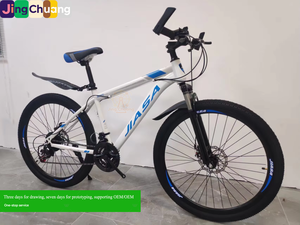 Bicicleta de Montaña de Exportación <span class=keywords><strong>para</strong></span> Comercio Exterior, con Velocidades Variables, <span class=keywords><strong>26</strong></span> y 24 Pulgadas, 21 Velocidades, <span class=keywords><strong>para</strong></span> Jóvenes y Adultos, con Frenos de Disco - Product Image 3