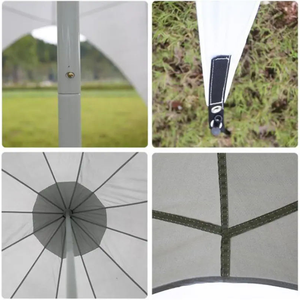 Tente Star Light Luxury Camel Bosse <span class=keywords><strong>Camping</strong></span> Tente gazebo étanche et résistante aux UV pour herbe Party Coffee Store Tente d'installation facile - Product Image 5