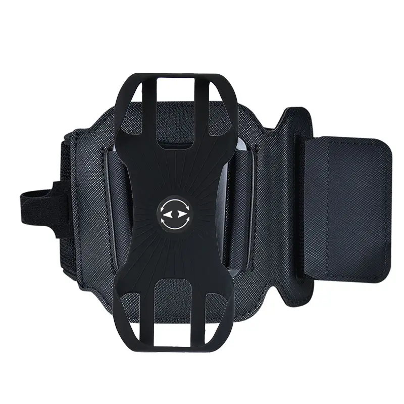 New Detachable Sports Cellphone Armband 360 Rotation Wrist Universal Phone Holder For Jogging Running Hiking