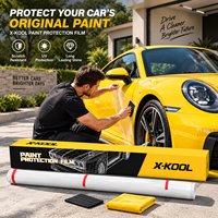 Film de protection de peinture de carrosserie automobile en TPU, auto-réparant, transparent et brillant, garantie 12-15 ans, PCU PPF pour enveloppement de carrosserie automobile de luxe