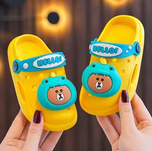 Zuecos de alta calidad para niños, Zapatillas de casa, zuecos, zapatillas de <span class=keywords><strong>playa</strong></span> con dos hebillas, Sandalias cómodas, zapatillas para bebés - Product Image 2