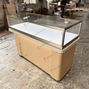 High End anpassbar mit galvani sierter Metallrahmen-LED-Streifen beleuchtung für Boutique Showcase Jewelry <span class=keywords><strong>Cabinet</strong></span> - Product Image 3