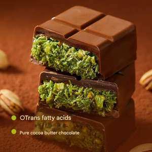 Achetez au meilleur <span class=keywords><strong>prix</strong></span> des bonbons au chocolat et <span class=keywords><strong>aux</strong></span> pistaches, chocolat croustillant Thousand Silk de Dubaï, pour acheteurs en gros, cadeau, OEM - Product Image 4