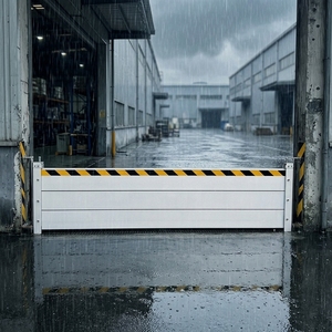 Barrière <span class=keywords><strong>anti</strong></span>-<span class=keywords><strong>inondation</strong></span> réfléchissante en aluminium Beihi, panneau <span class=keywords><strong>anti</strong></span>-<span class=keywords><strong>inondation</strong></span> détachable en alliage d'aluminium étanche pour <span class=keywords><strong>porte</strong></span> <span class=keywords><strong>de</strong></span> garage, entrée, sous-sol - Product Image 2