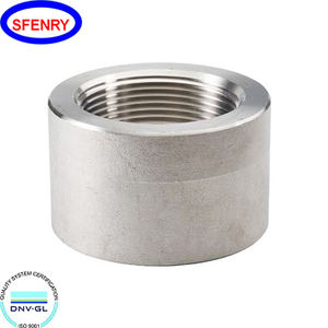 NPT Резьбовая полная муфта 3000 фунтов 6000 фунтов ASME B16.11 A105 углеродистая сталь - Product Image 2