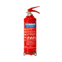 Extincteur portable de haute qualité 1-9 kg, certifié CE, à poudre sèche ABC, système d'extinction d'incendie avec support