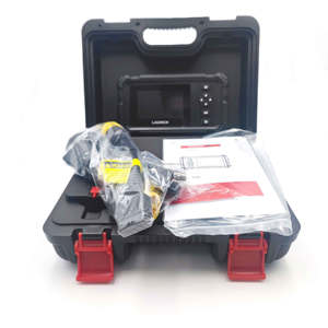 Escáner de Herramientas para Camiones de Servicio Pesado CRP129 HD 24V, Escaneo Completo del Sistema con 7+ Reinicios, 2 Años de Garantía, USB, Android, LCD, Rojo - Product Image 3