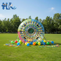 Jeux aquatiques gonflables personnalisés, équipement de parc aquatique, boule de marche pour piscine